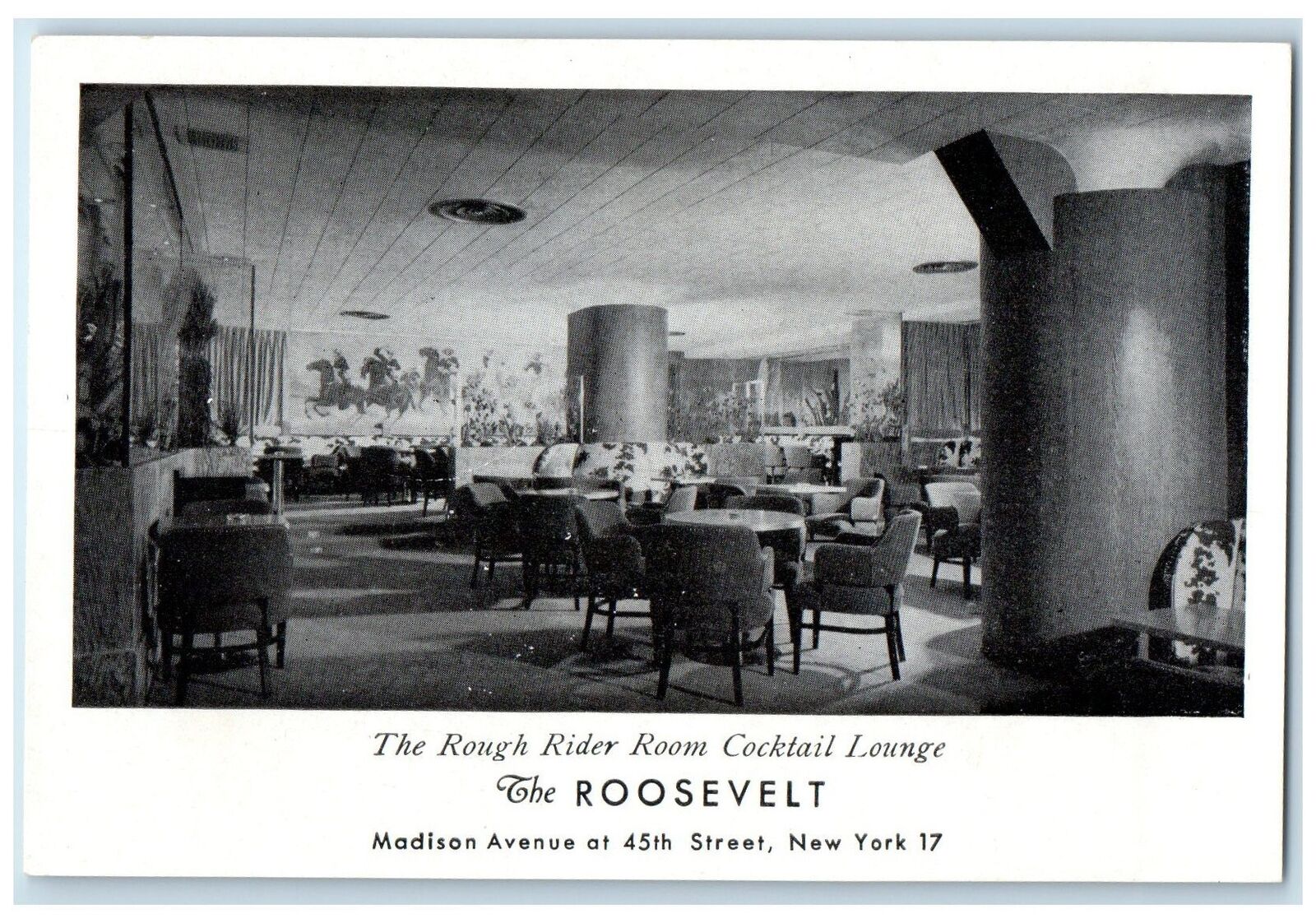 c1920 The Rossevelt Cocktail Hotel & Restaurant New York City New York Postcard