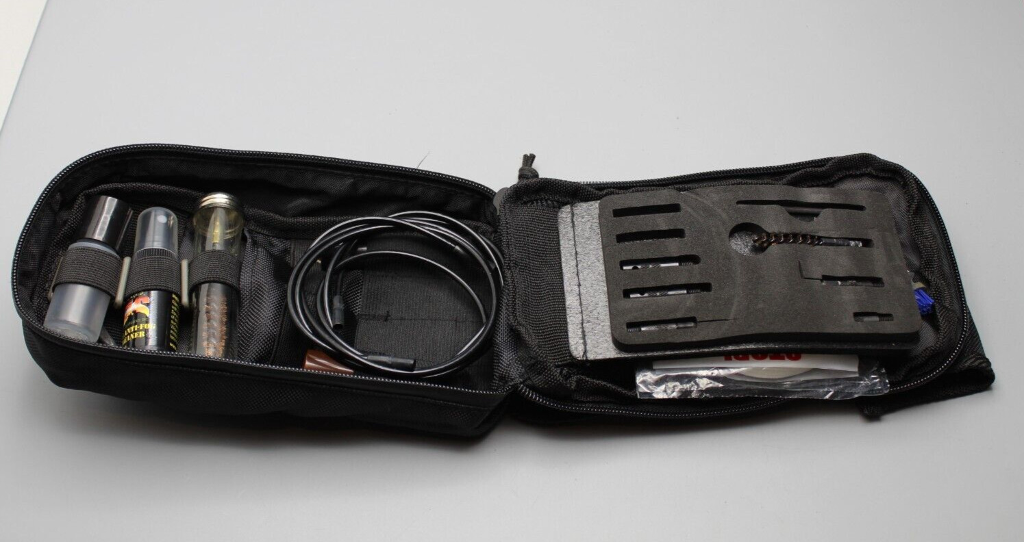 IWCK - Improved Weapons Cleaning Kit OTIS Black Zipper Case Used
