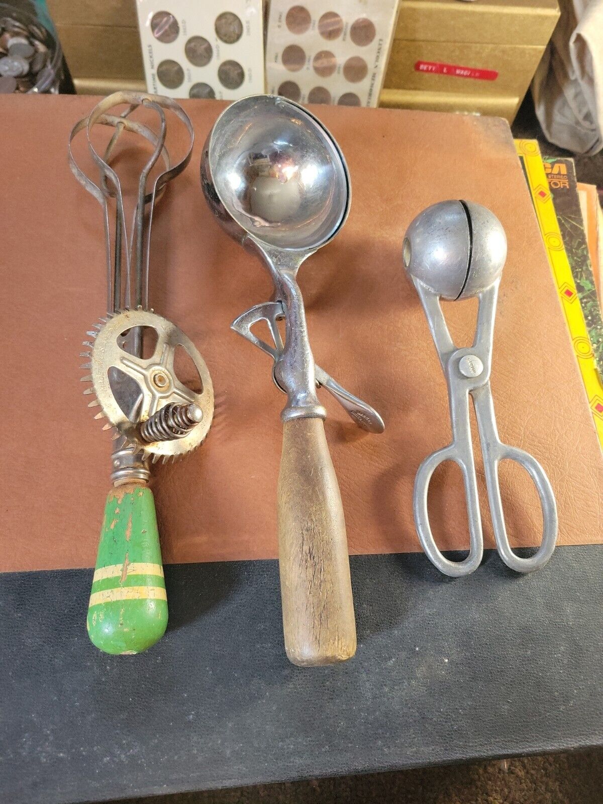 3 Vintage Kitchen Tools Lot