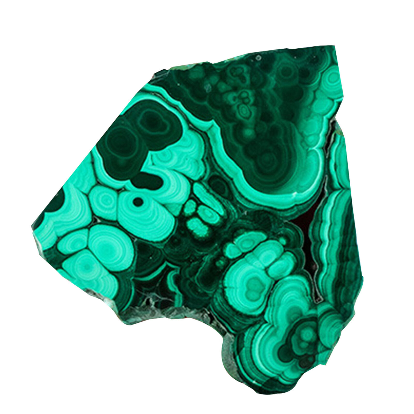 Malachite Crystals Natural Crystal Malachite Slice for Home Decoration 