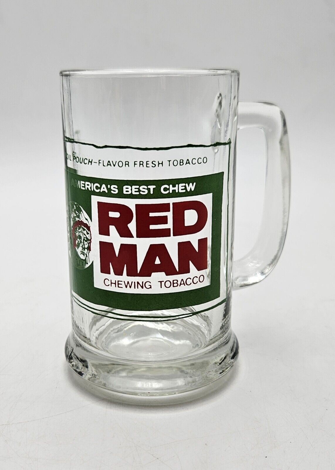 Vintage Red Man Tobacco Mug Cup
