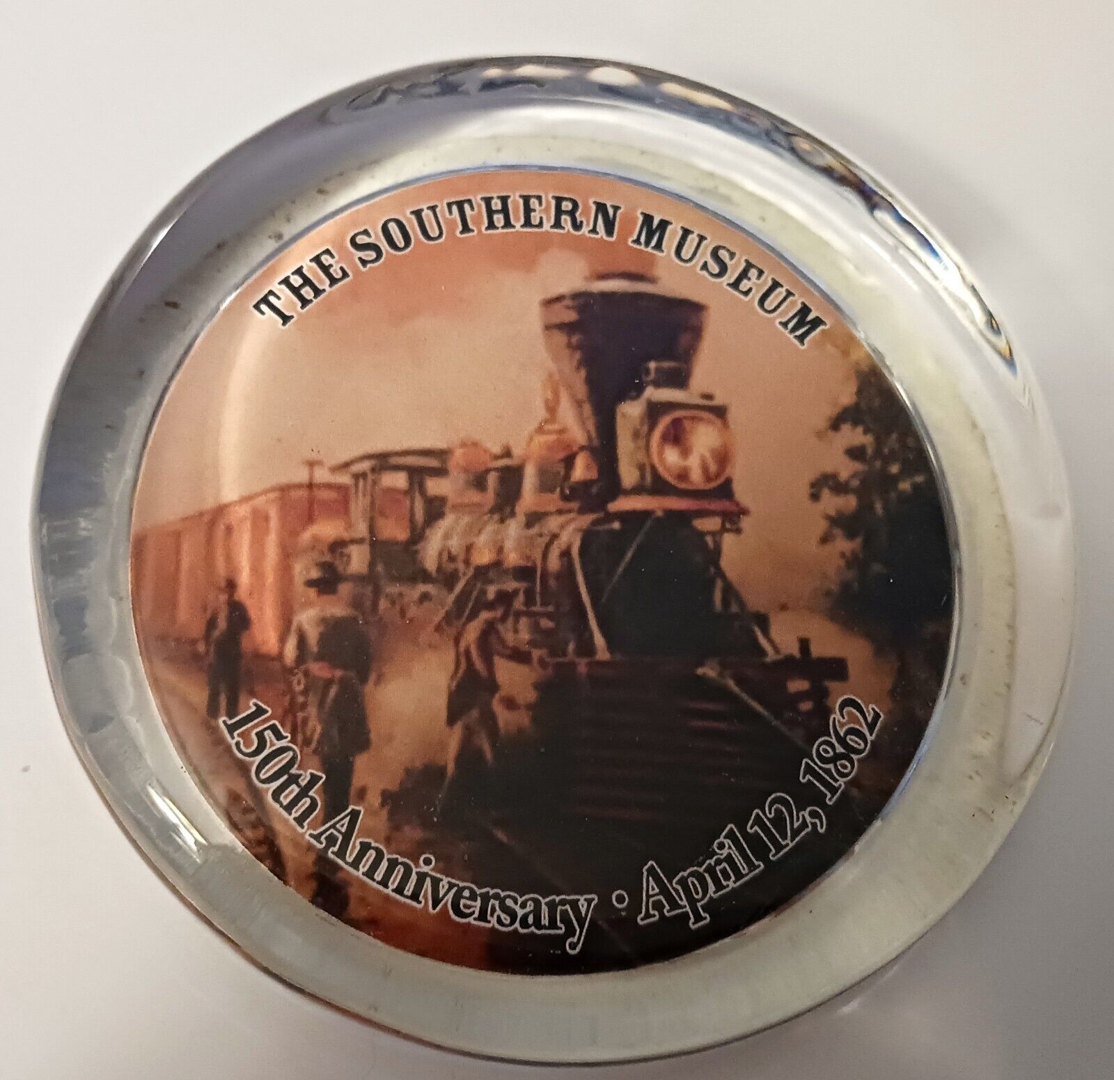 Paperweight Locomotive  Train The General The Southern Museum 150th Anniversary