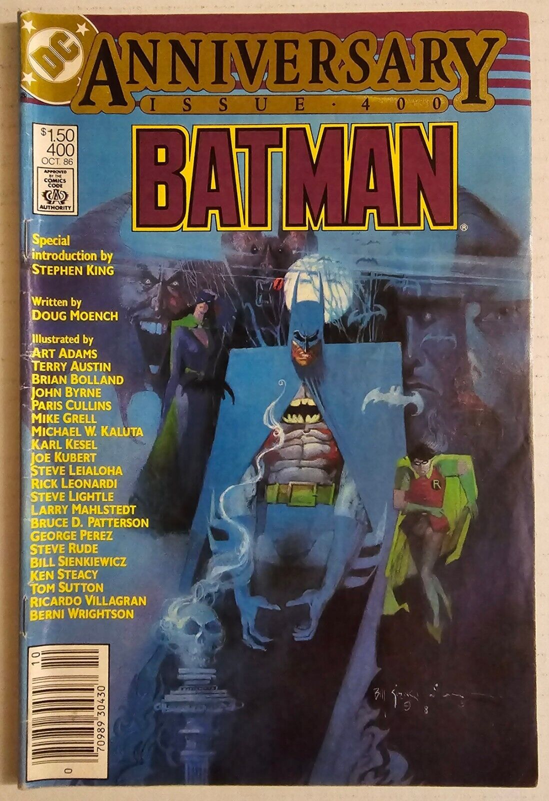 Batman #400 Bronze age Anniversary issue DC  Comics Oct 1986