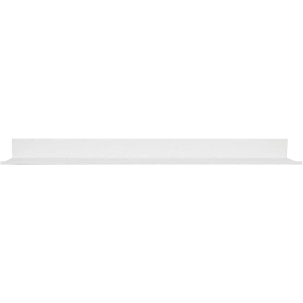 White 36-inch Floating Shelf: Hangman L-36-W