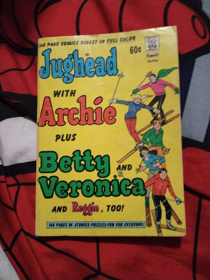 ARCHIE DIGEST LIBARY BOOK/MAGAZINE- JUGHEAD WITH ARCHIE 1974