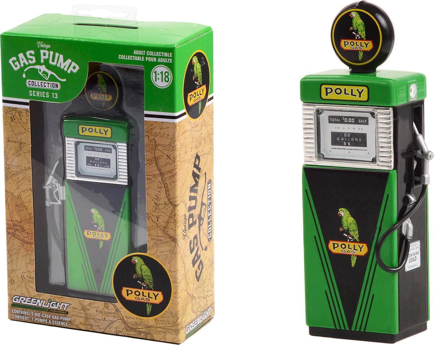 1951 Wayne 505 Gas Pump Polly Gas Green And Black Vintage Gas Pumps Series 13 By