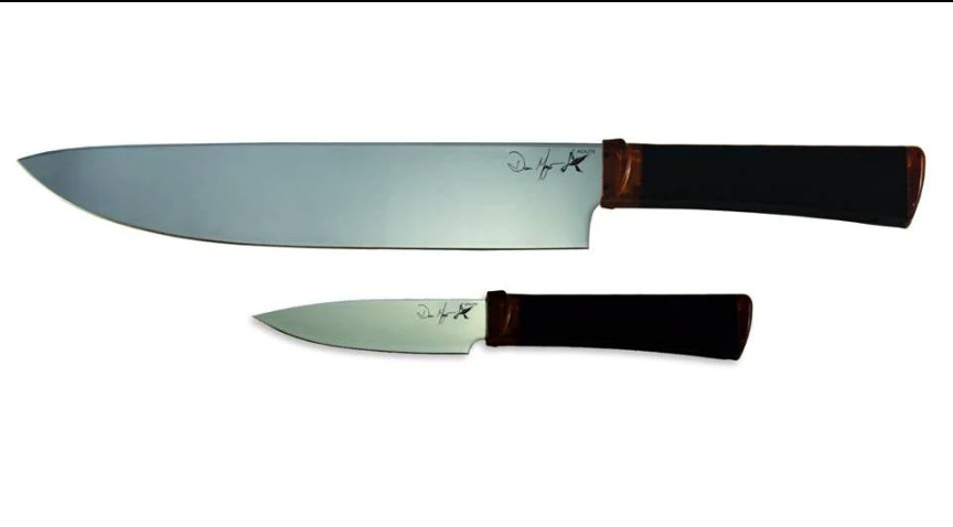 Ontario Knives Agilite Combo Knife Set 2570 14C28N Steel Amber Black