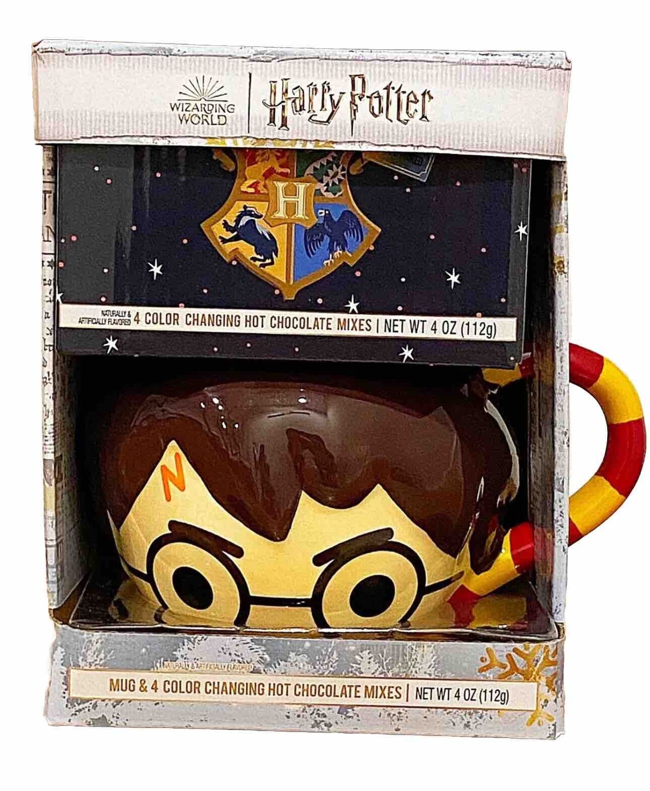 Harry Potter Mug With 4 Color Changing Hot Chocolate Mixes