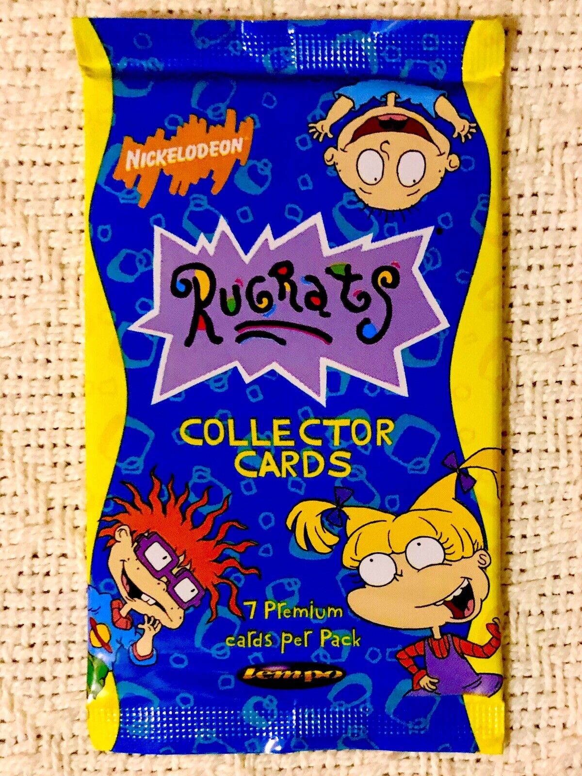 RUGRATS 1997 SEALED TRADING CARD PACK BY TEMPO-VINTAGE SERIES 1-NICKELODEON-NEW