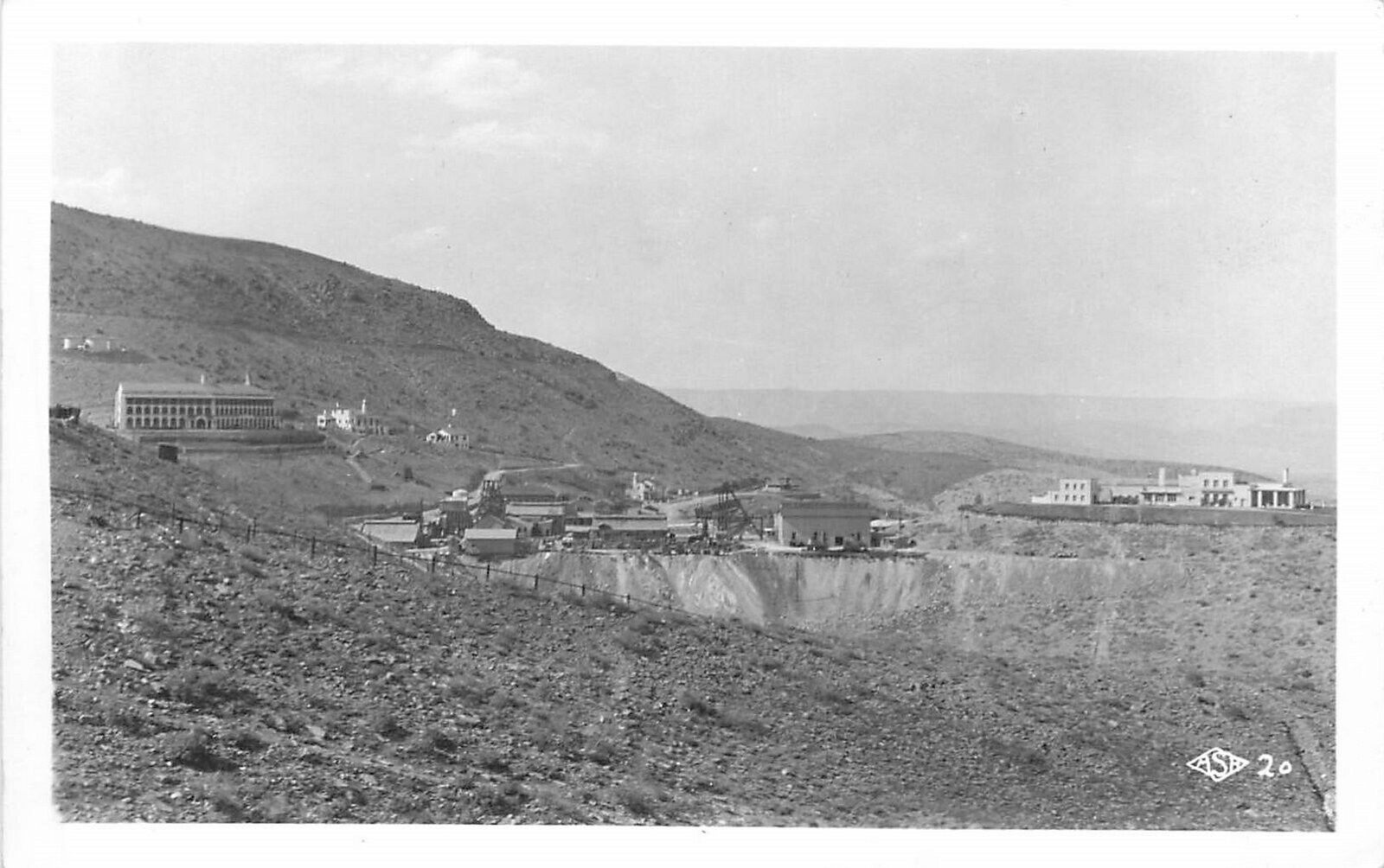 Postcard RPPC 1920s Arizona Jerome Mining occupation AZ24-1564
