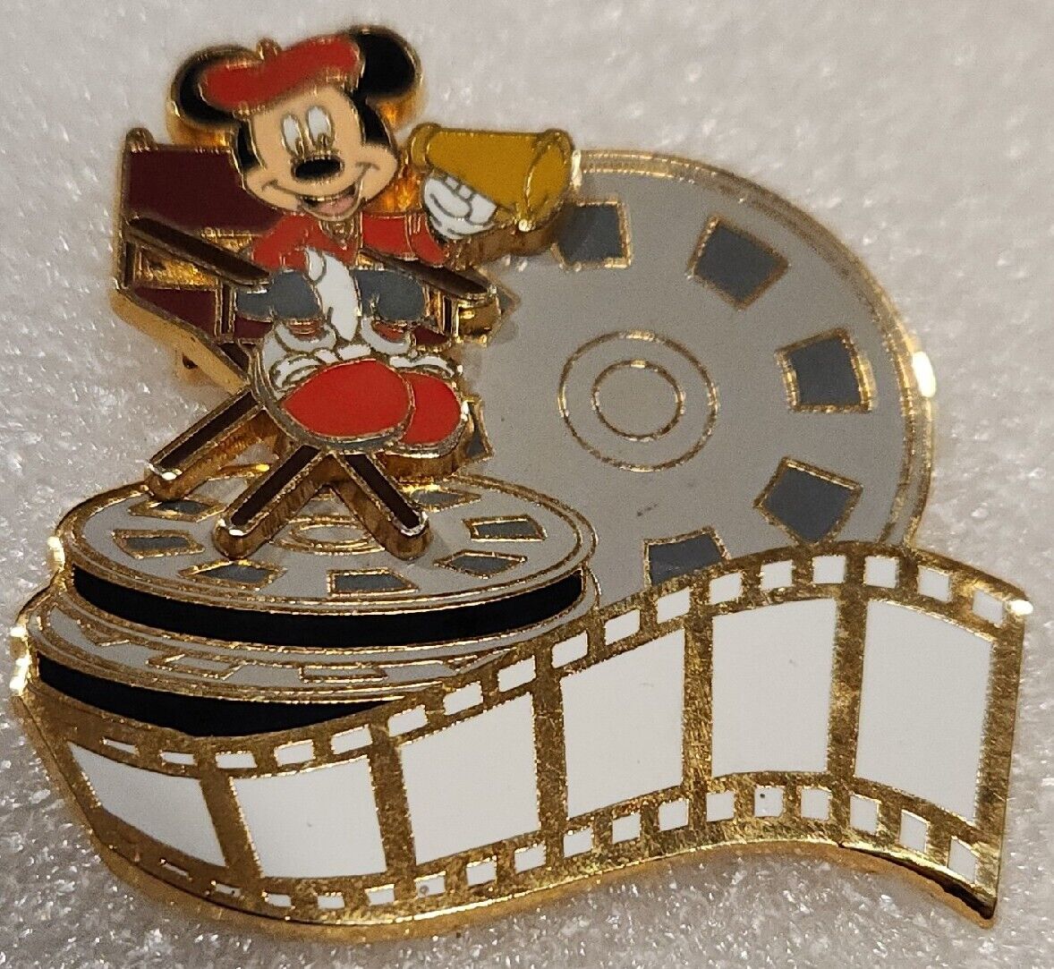 Disney Pin 00009 MICKEY DIRECTOR Unmarked PP Preproduction Sample Proof LE 3