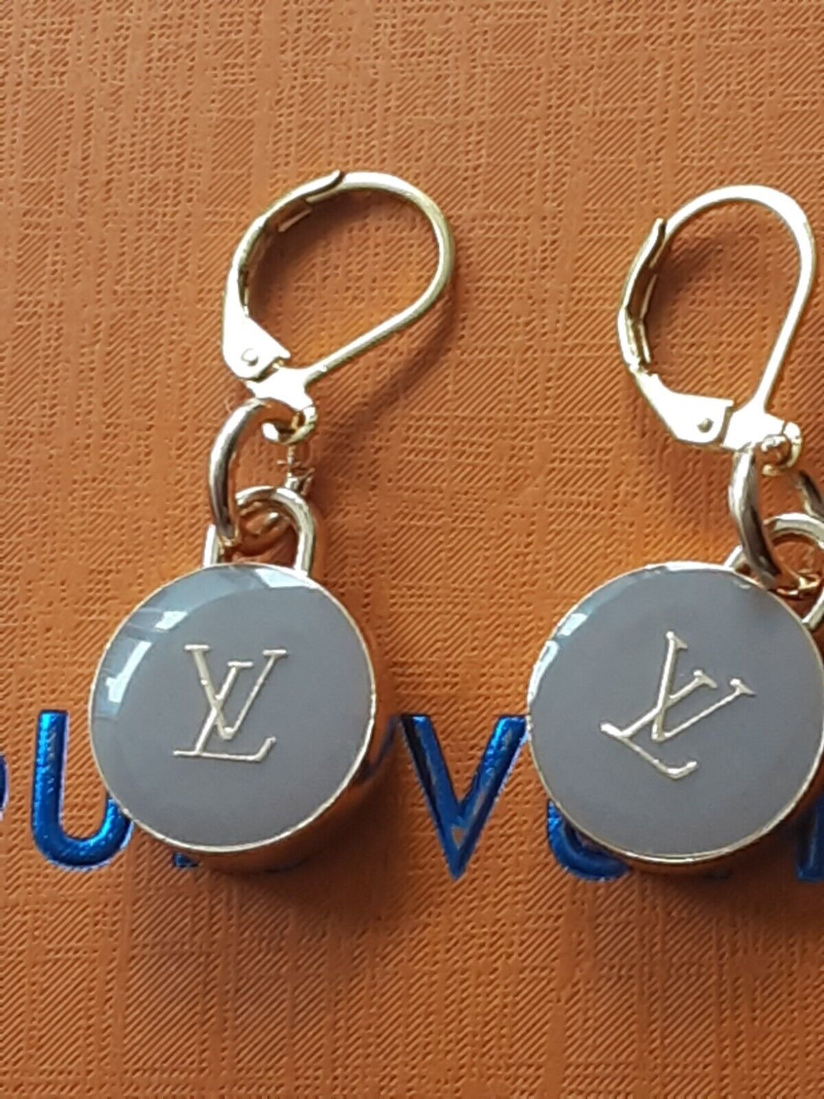 Flat Press Buttons LV  Zipper Pull  Size: 20  mm or 0,8 inch grey repursoted