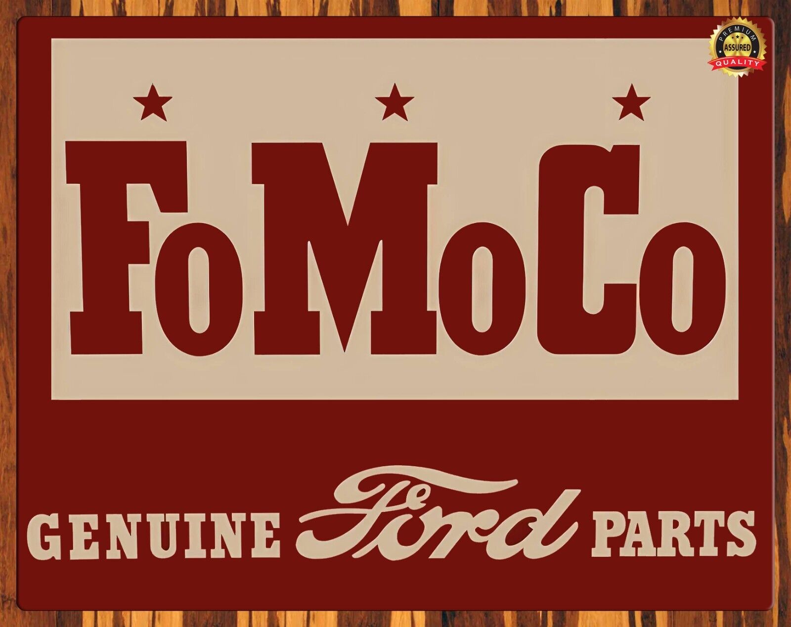 FoMoCo - Genuine Ford Parts - Rare - Metal Sign 11 x 14