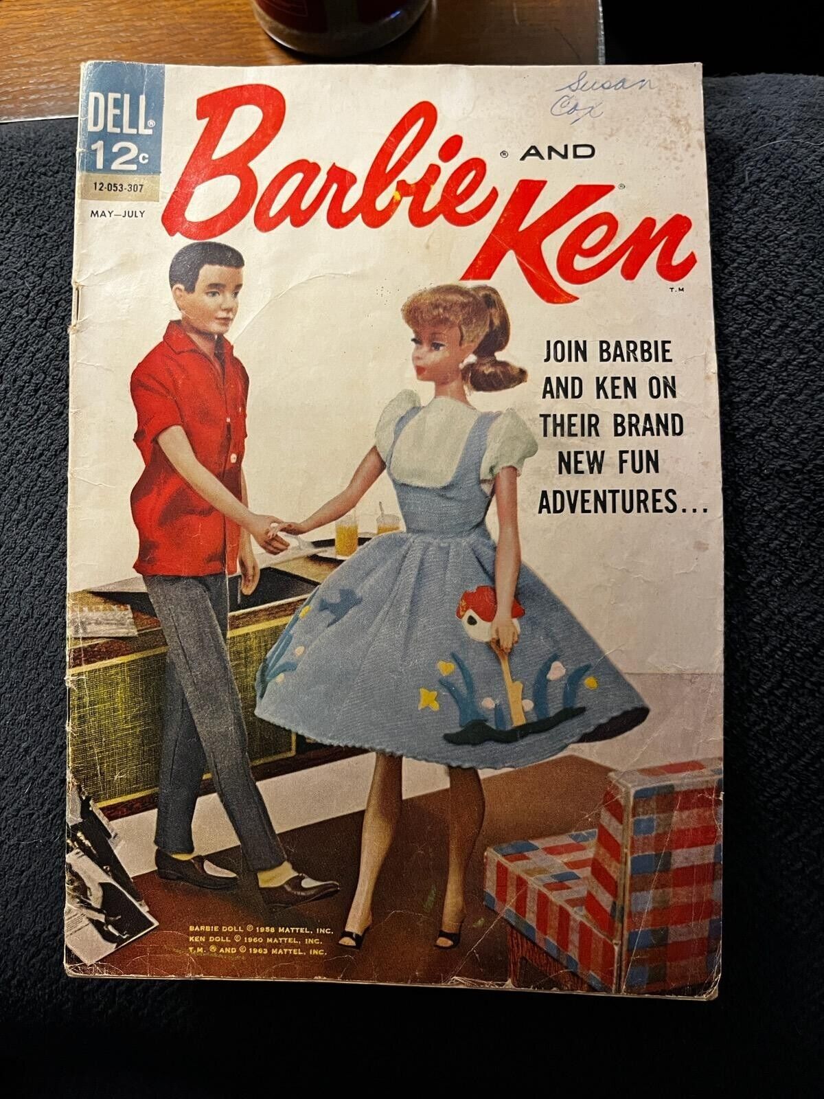 BARBIE AND KEN May-July 1963 Dell Comic Edition 