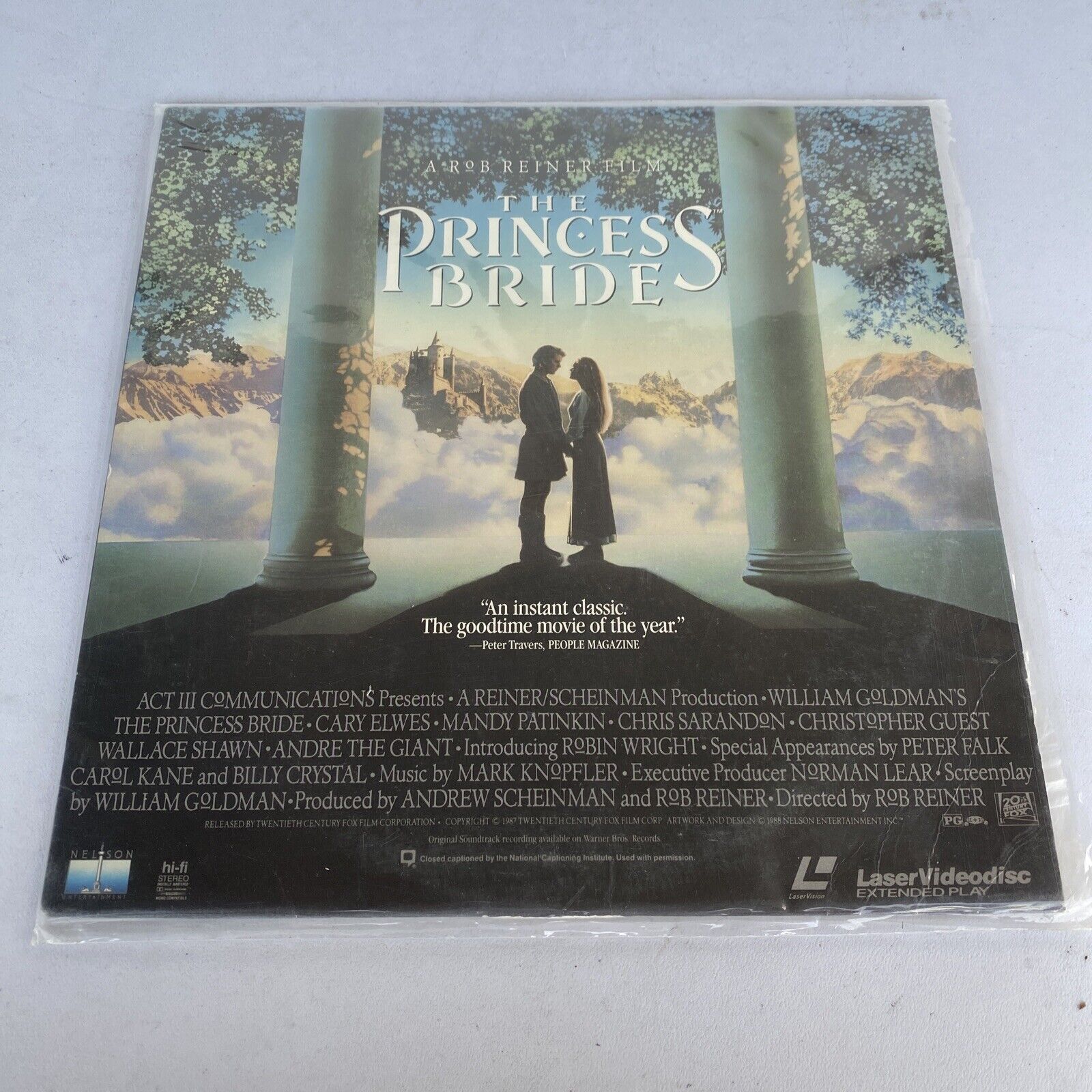 Laserdisc The Princess Bride Classic Rob Reiner Film Extended Play 1987