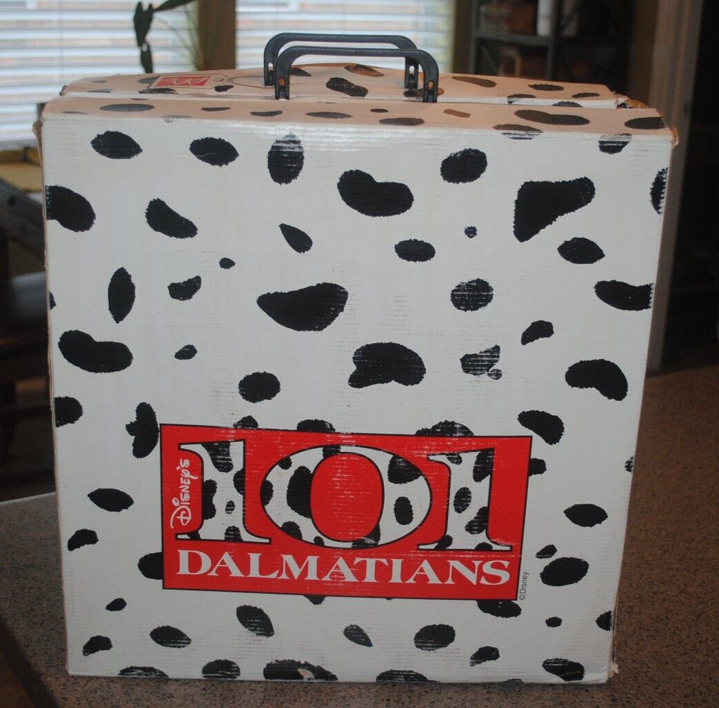 1996 Disney 101 DALMATIANS figures, COMPLETE SET, McDonald's, with box, certif.