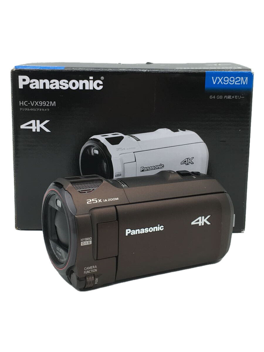 Panasonic Panasonic/Digital 4K Video Camera/Hc-Vx992Ms-T/Cacao/64Gb/Optical Zoom