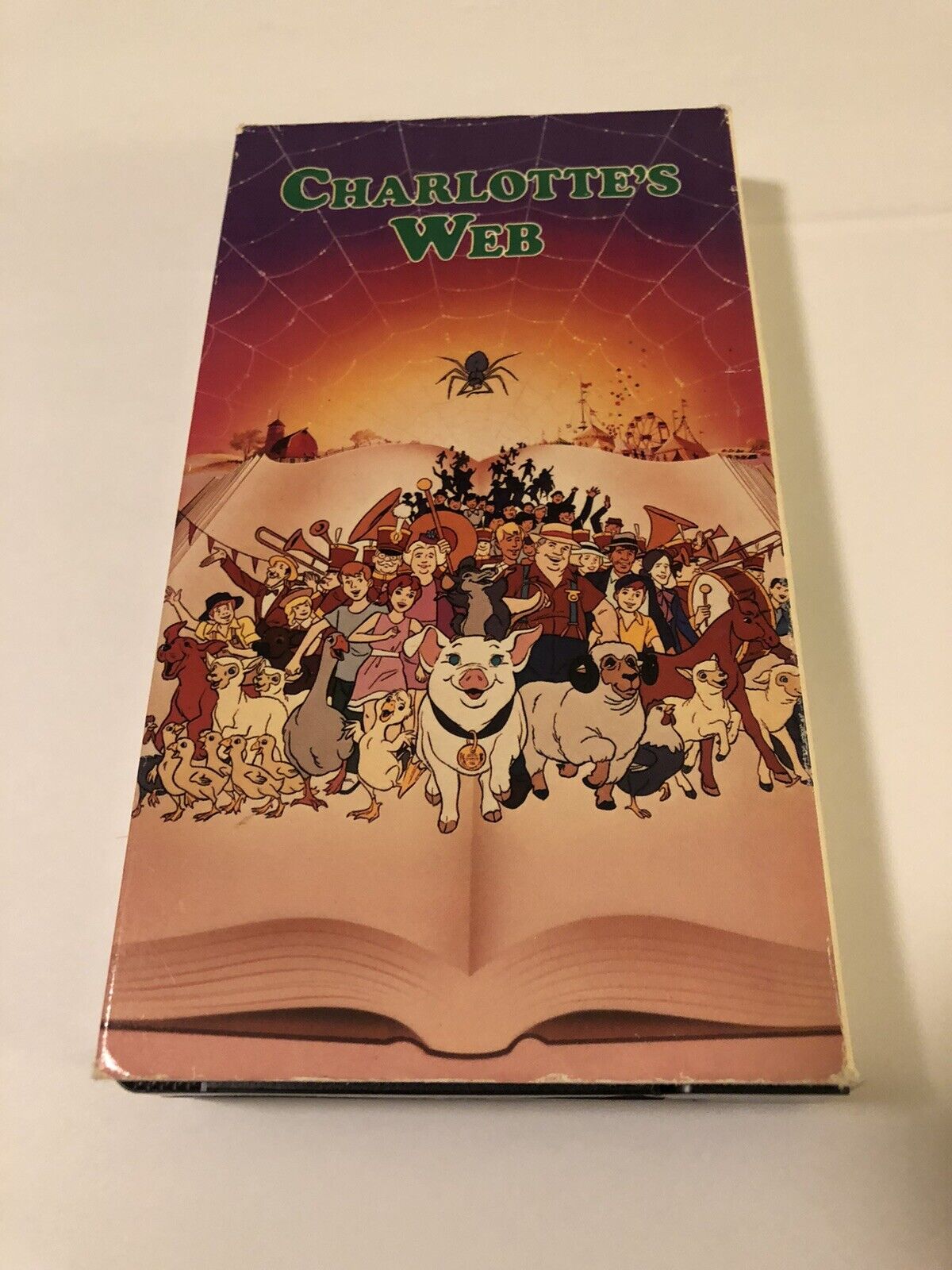 CHARLOTTE\'S WEB VHS 1993 Paramount McDonald\'s Promo Vintage Animated Film