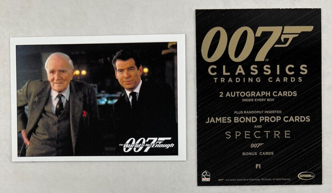 CHEAP PROMO CARD: JAMES BOND 007 CLASSICS SPECTRE / TWINE (Rittenhouse 2016) #P1