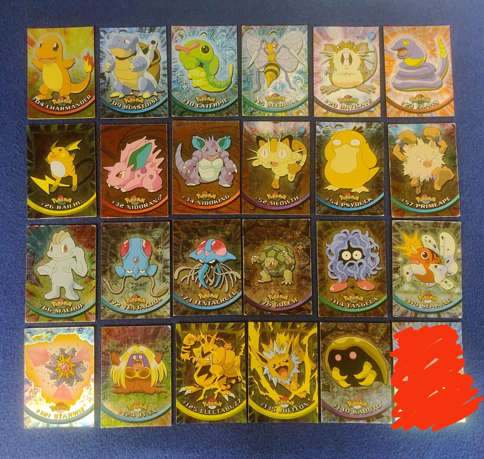 Pokemon Cards Lot TOPPS HOLO ITA Various Conditions