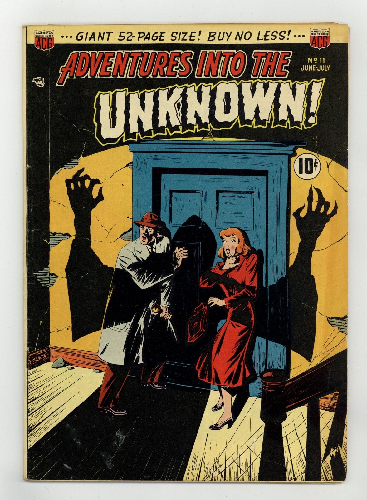 Adventures into the Unknown #11 VG 4.0 1950