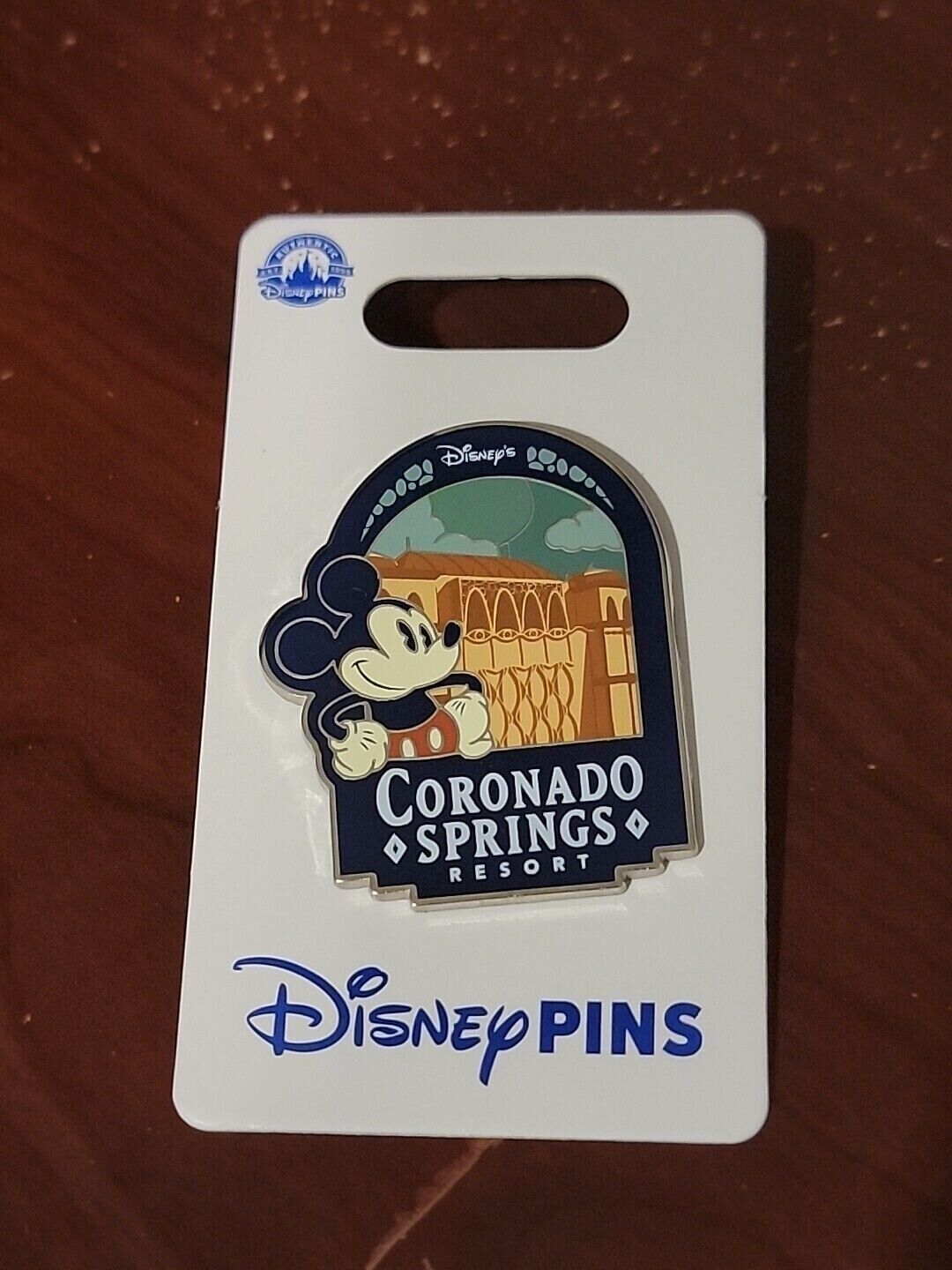 Mickey Mouse Coronado Springs Resort Disney  Parks Pin New