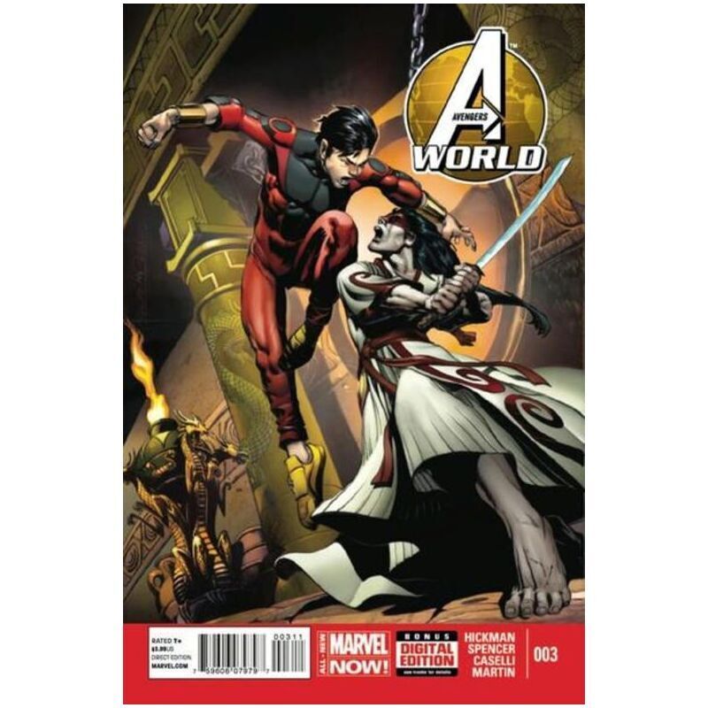 Avengers World #3 in Near Mint + condition. Marvel comics [o%