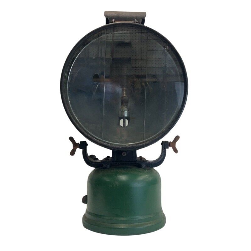 1937 Antique Tilly FL6 Swiss WW2 Military Floodlight Kerosene Lamp