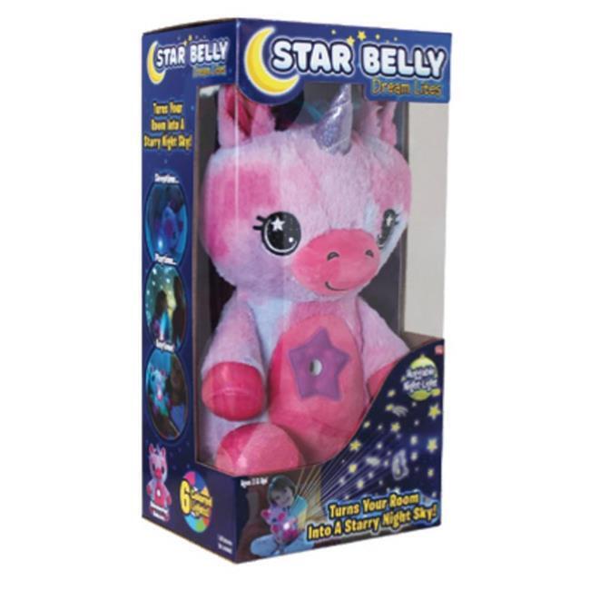 Ontel Products As Seen on TV Star Belly Unicorn Dream Lite  Pink