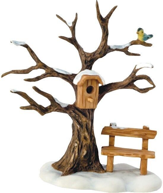 M I Hummel Winter Tree Miniature Figurine NIB 827971 Winter NEW IN BOX