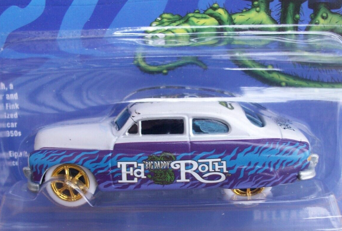 Johnny WHITE LIGHTNING CHASE Pop Culture Ed Roth Rat Fink 1949 Mercury Coupe Car