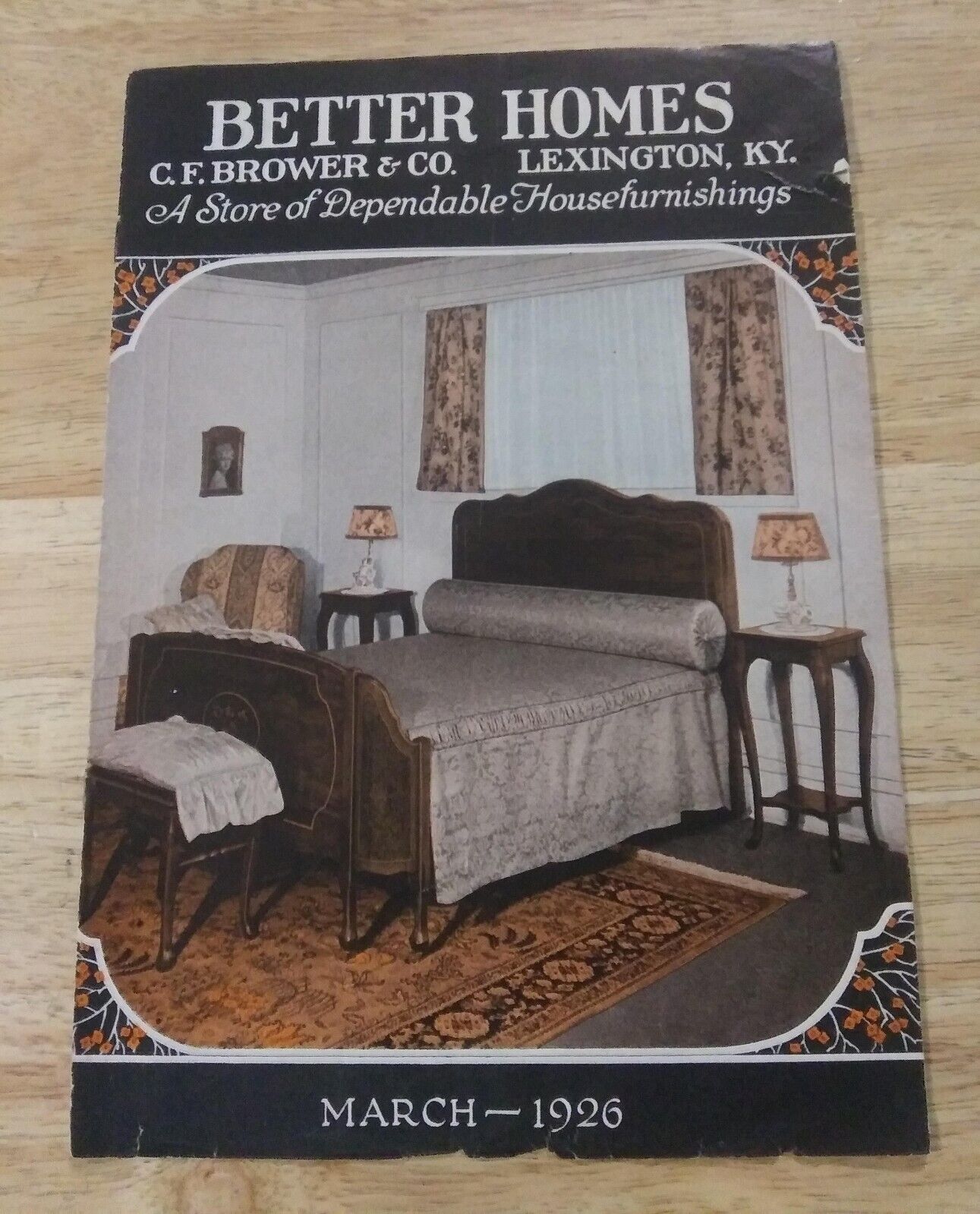 Better Homes C F Brower & Co Lexington KY Ad Catalog March 1926