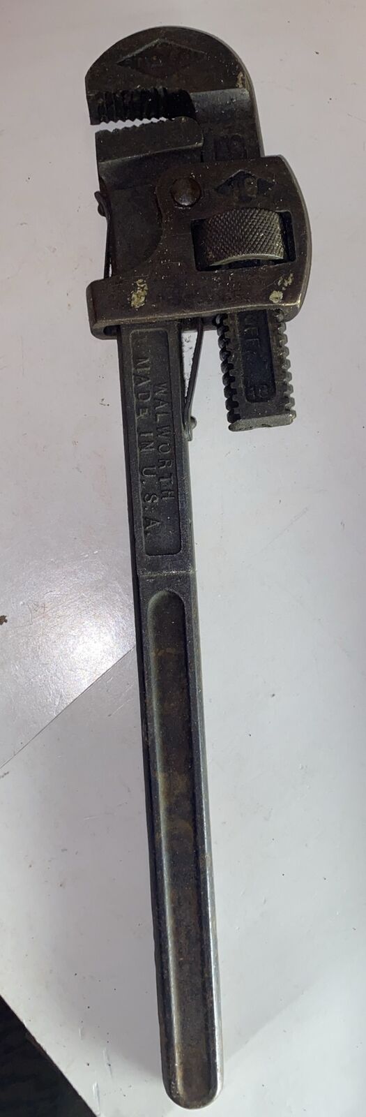 Antique 18” Stillson Walworth Pipe Wrench USA