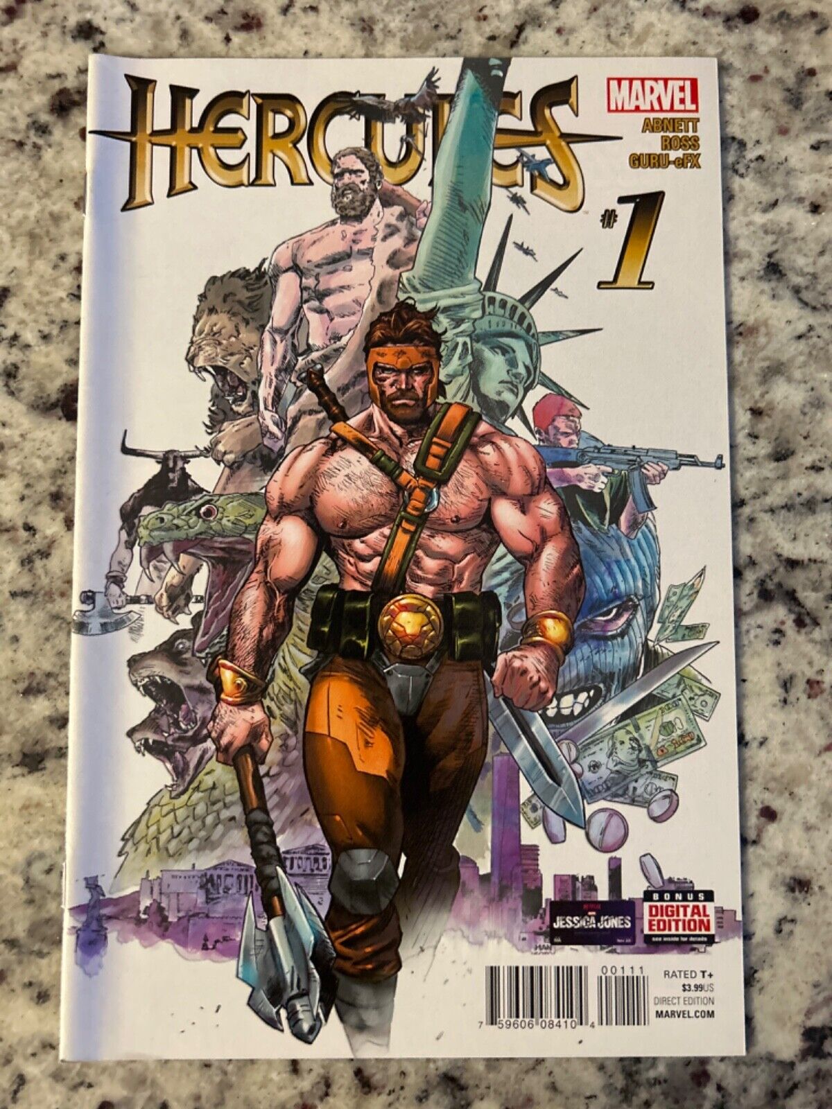 Hercules #1 Vol. 2 (Marvel, 2016) VF