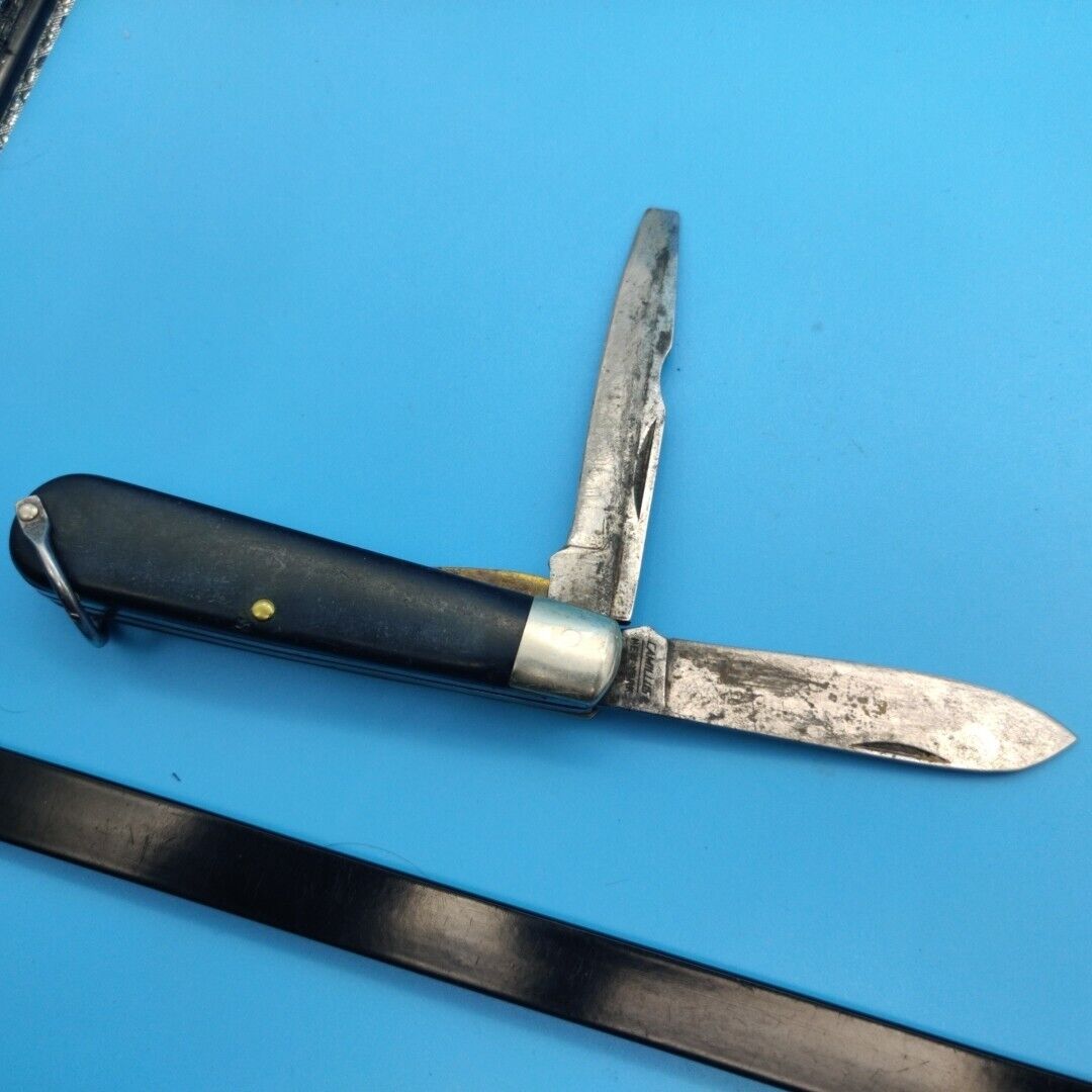 Vintage Camillus Pocket Knife TL 29 electrician knife military 501a