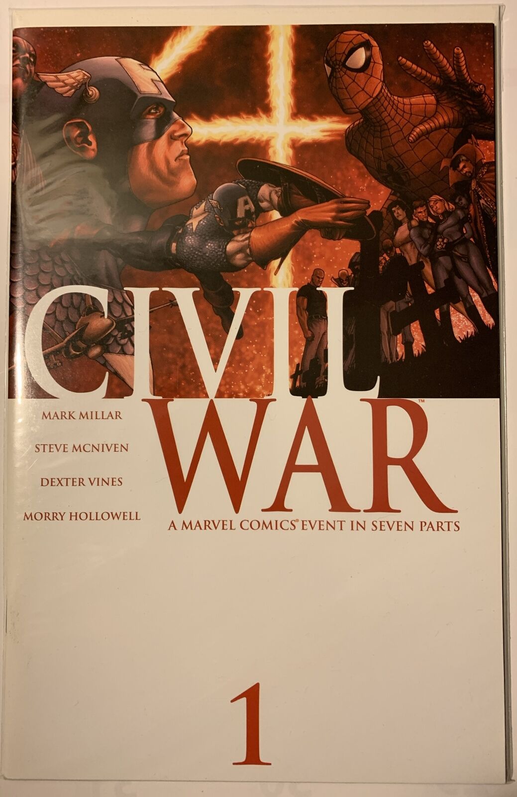 Civil War #1 KEY First Issue in High-Grade (2006)