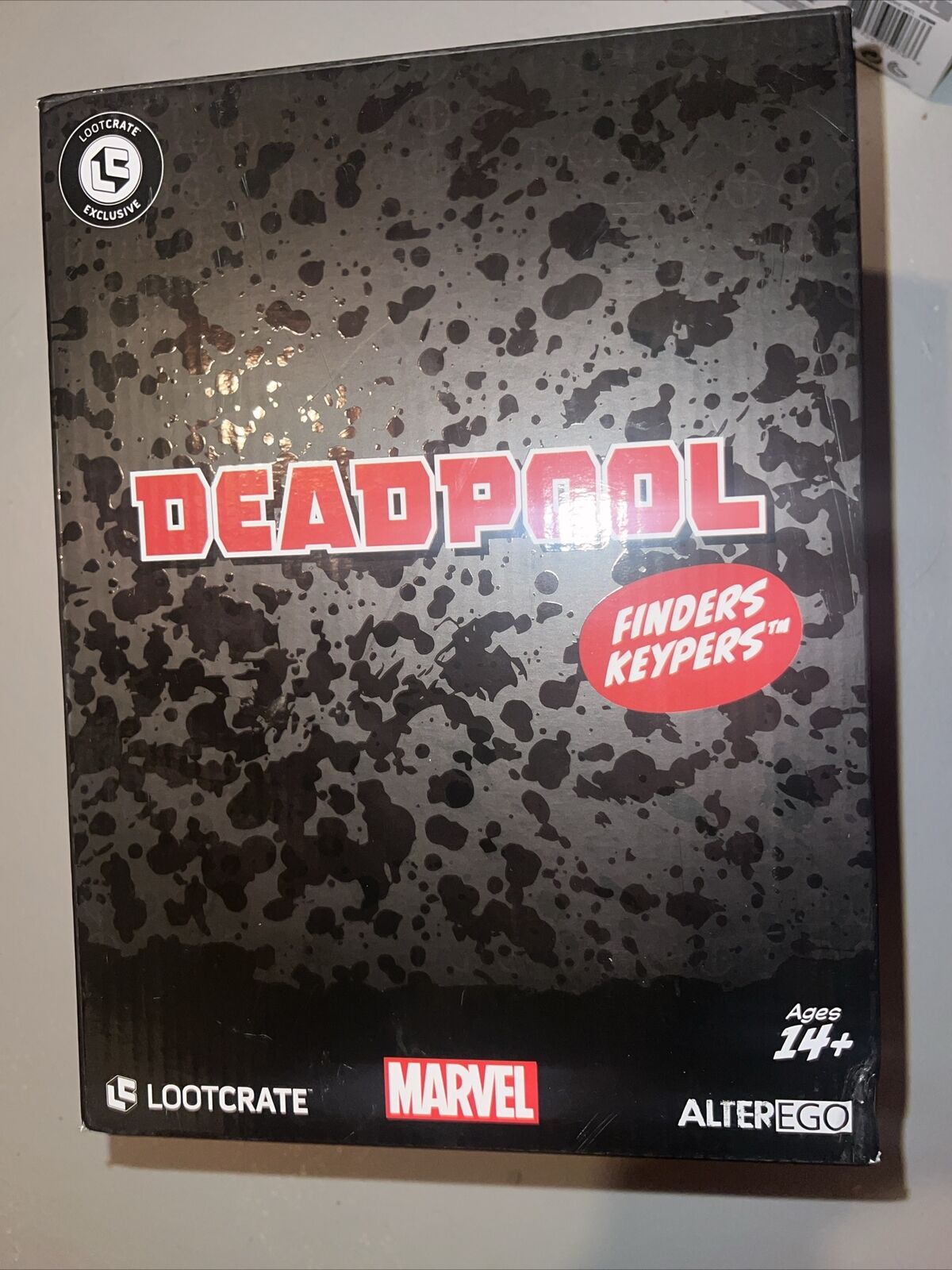 DEADPOOL Finder's Keepers Loot Crate Exclusive Alter Ego Marvel