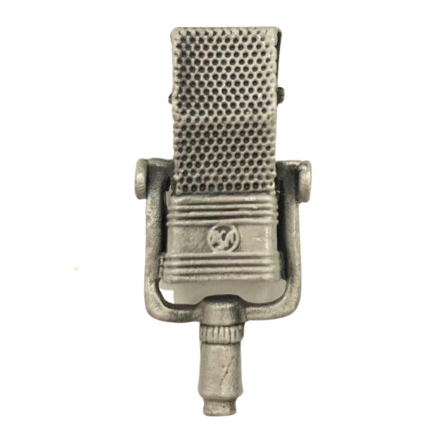 Pin RCA 44B/BX Microphone Pewter Pin Harmony Collection