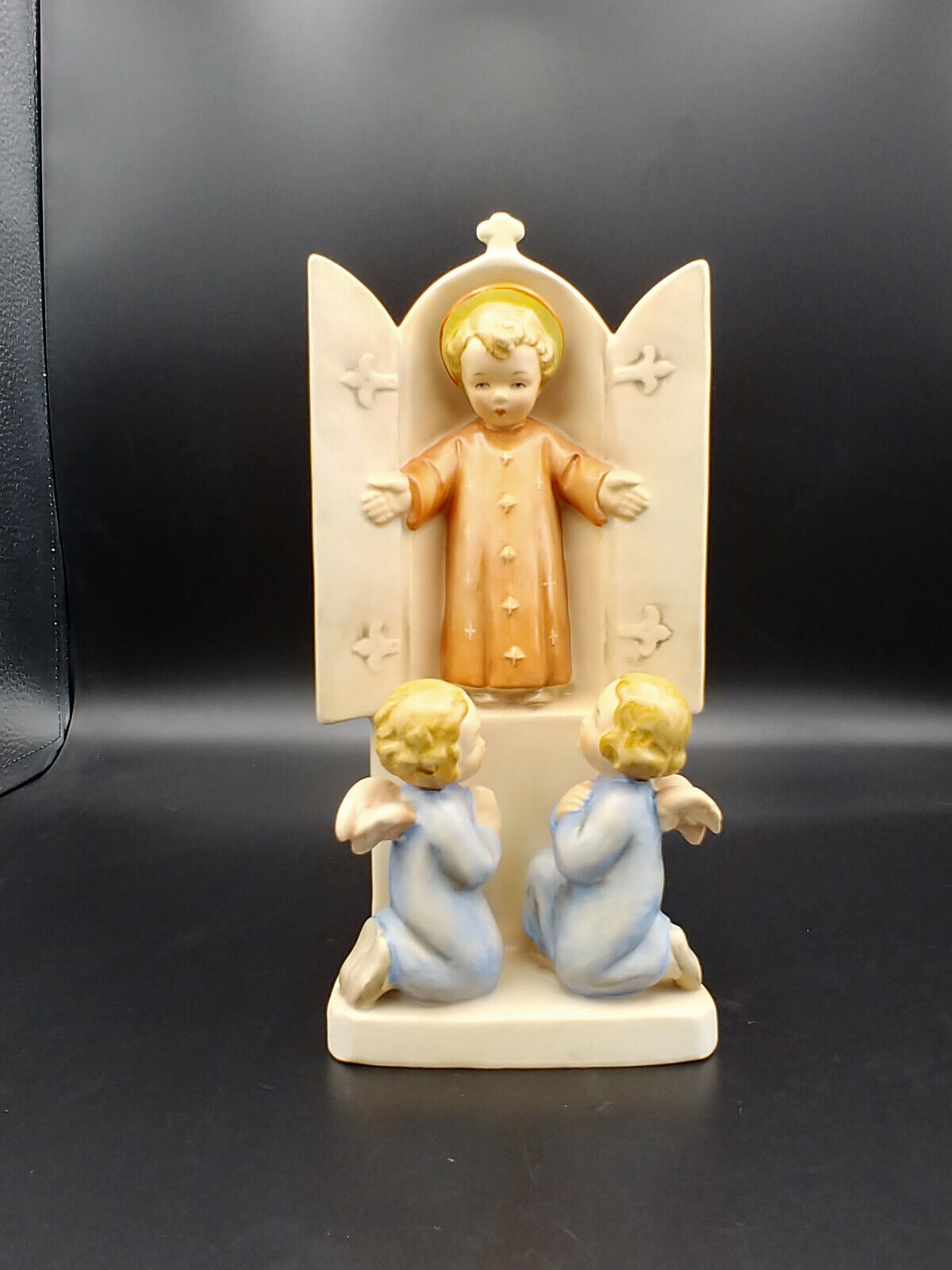 Rare Hummel Holy Child with Angles Figurine, TMK1 Crown Mark, 8.5\