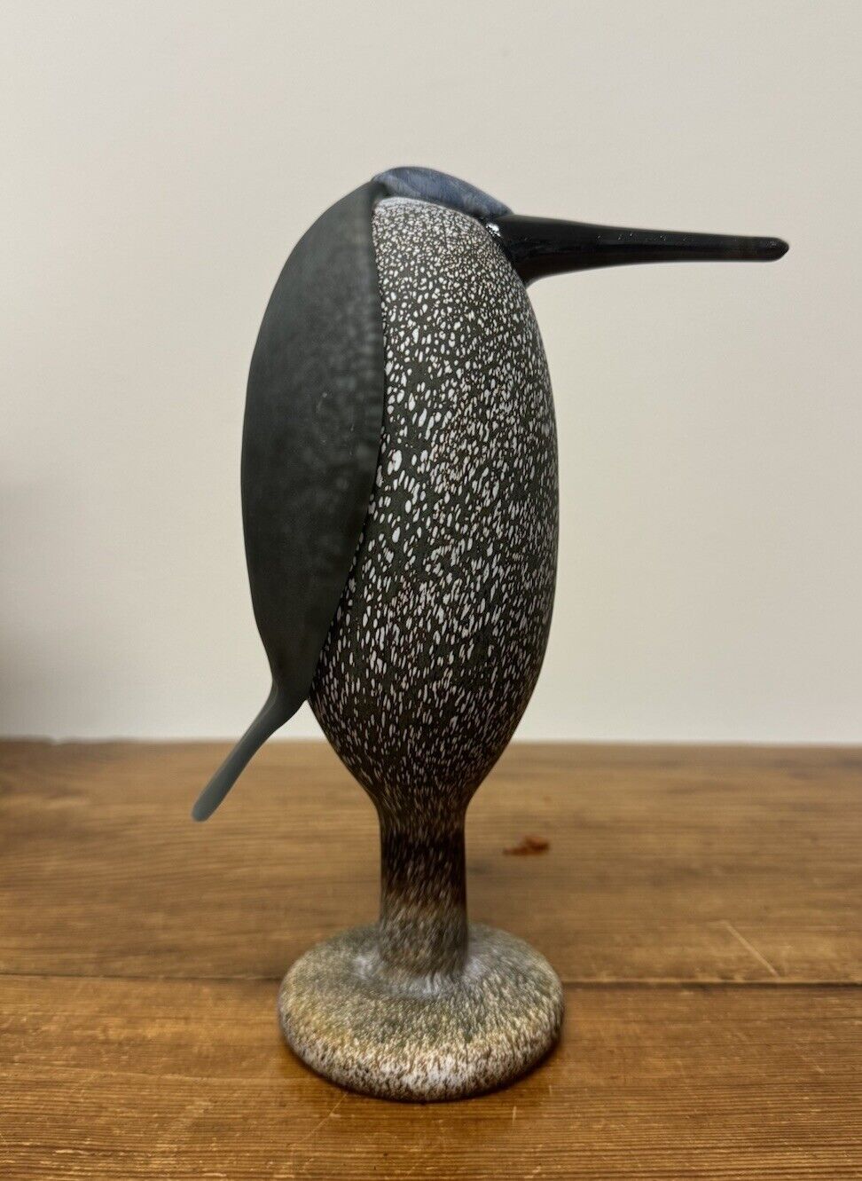 Oiva Toikka Finland Glass Bird Figurine Haikara Heron RARE 1973 Collectible
