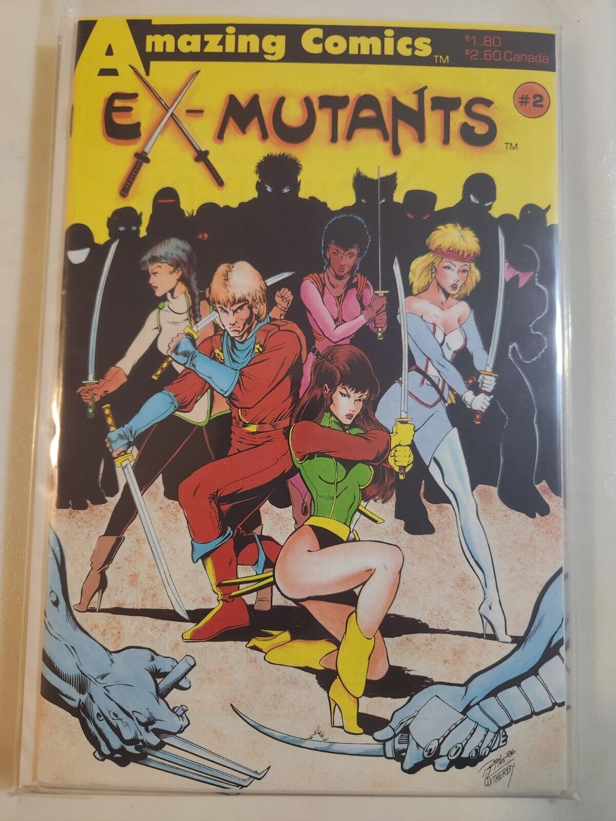 Ex-Mutants #2 1986 AMAZING COMIC BOOK