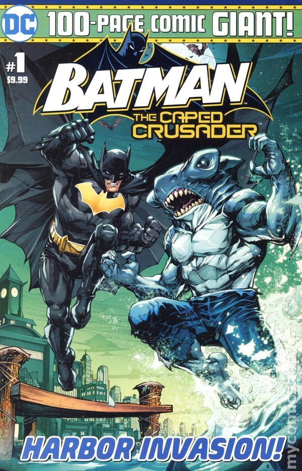 Batman Caped Crusader Giant Target Edition #1 VF/NM 9.0 2019 Stock Image