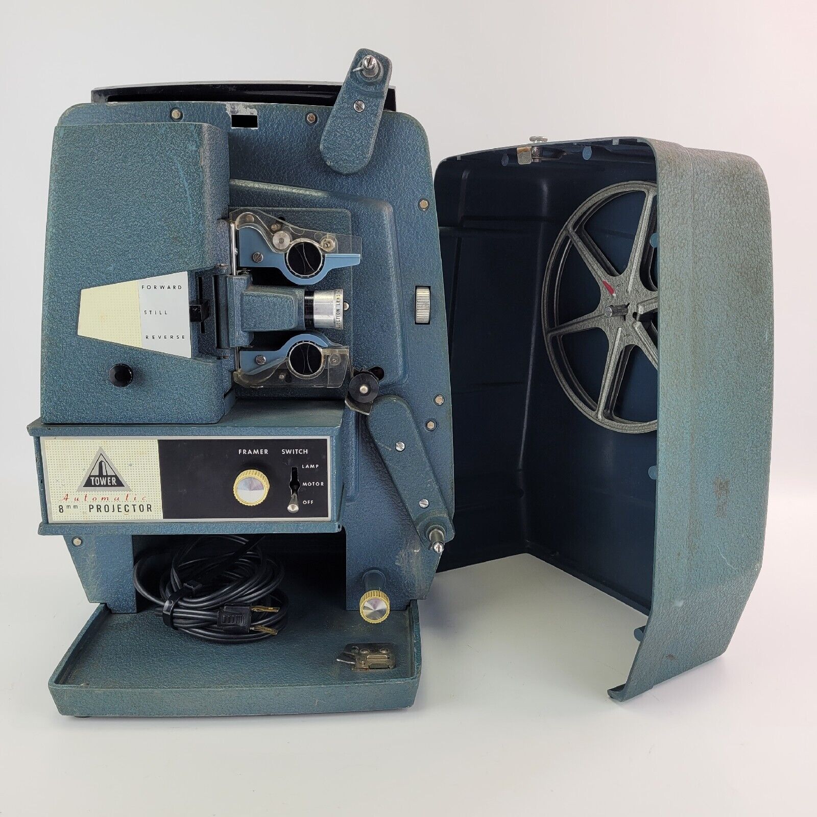 Tower 584 Automatic 8mm Projector from Sears, Roebuck, & Co Vintage TESTED