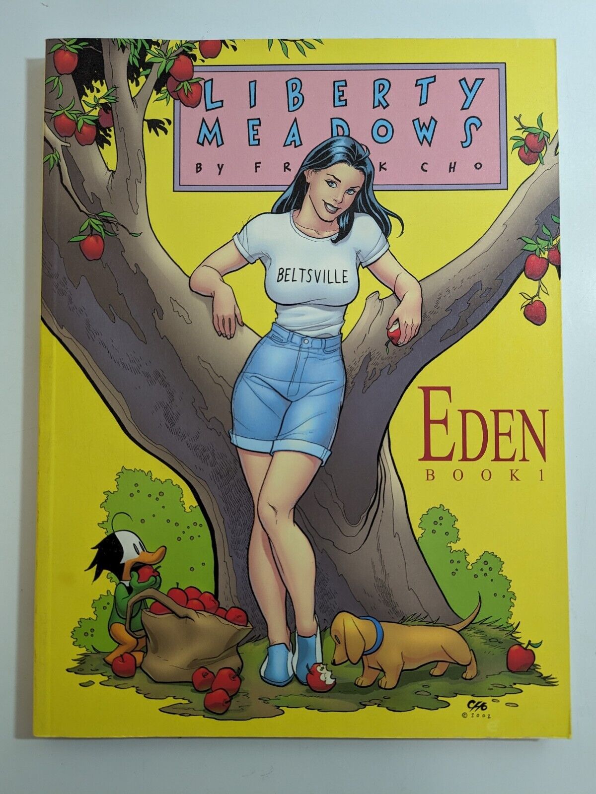 Liberty Meadows Eden Volume #1 Frank Cho Graphic Novel 1st Printing 2002