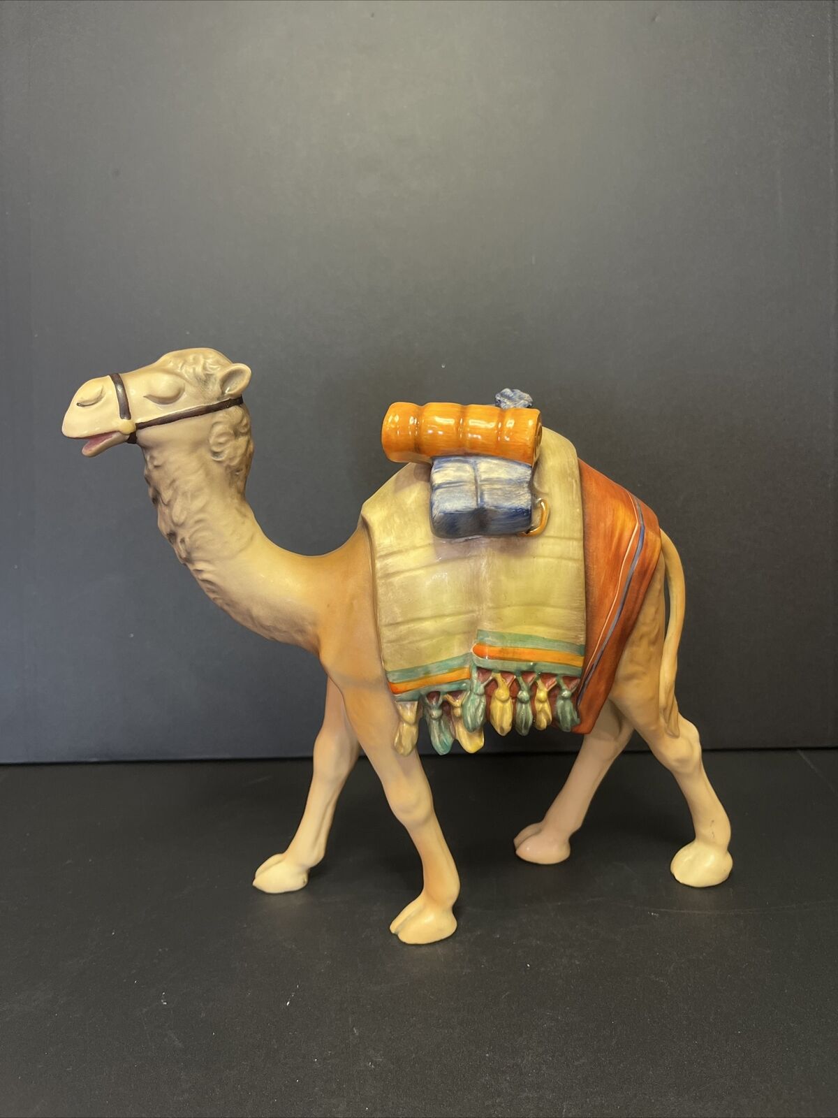 Vtg 70s Goebel Hummel Nativity Camel Standing Figurine West Germany 8.5” HX306/0