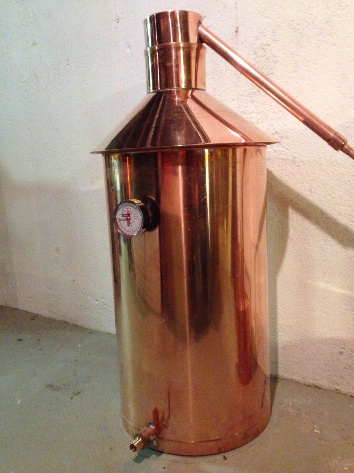 20 Gal.Copper Moonshine Still Built to last, Heavy 22 Ga. Copper Still 