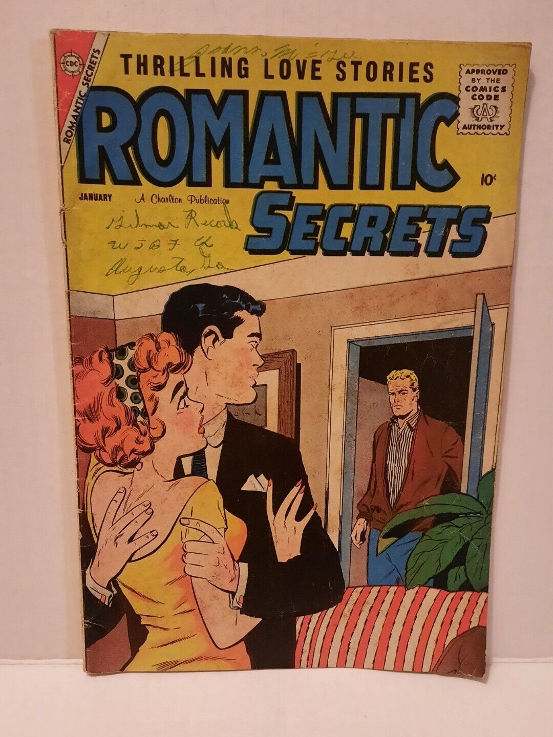 Vintage Romantic Secrets Volume 1 No. 19 January 1959
