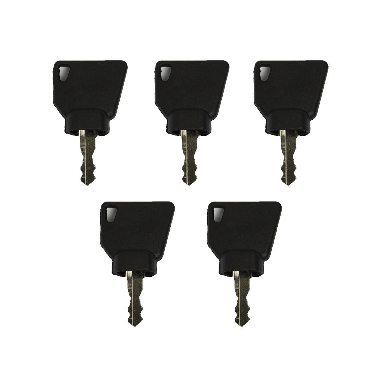 5 PCS Replacement Ignition Keys Fit for JCB Heavy Equipment