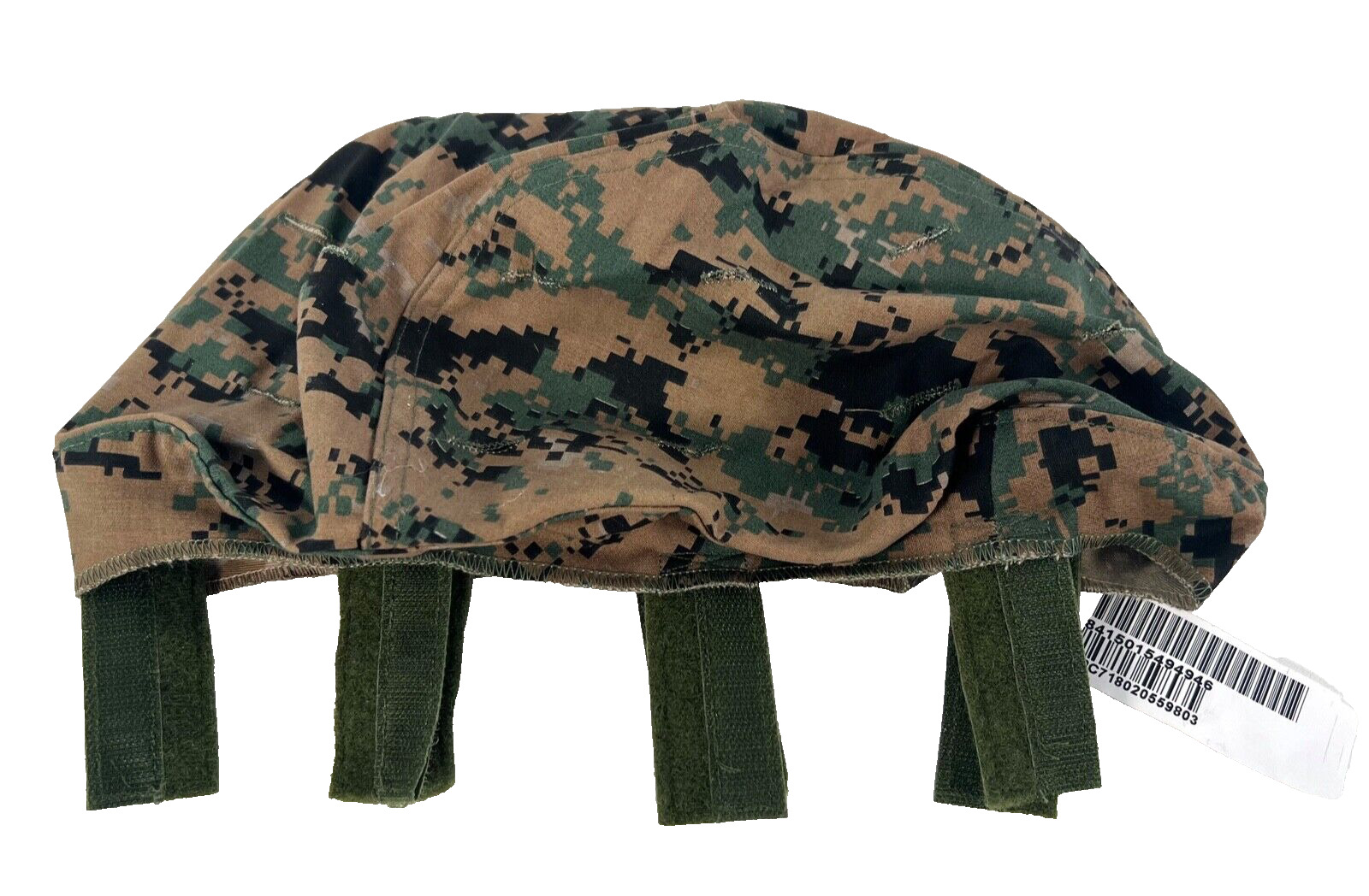 New USMC Marines Desert Woodland MARPAT Reversible LWH Helmet Cover Medium Large