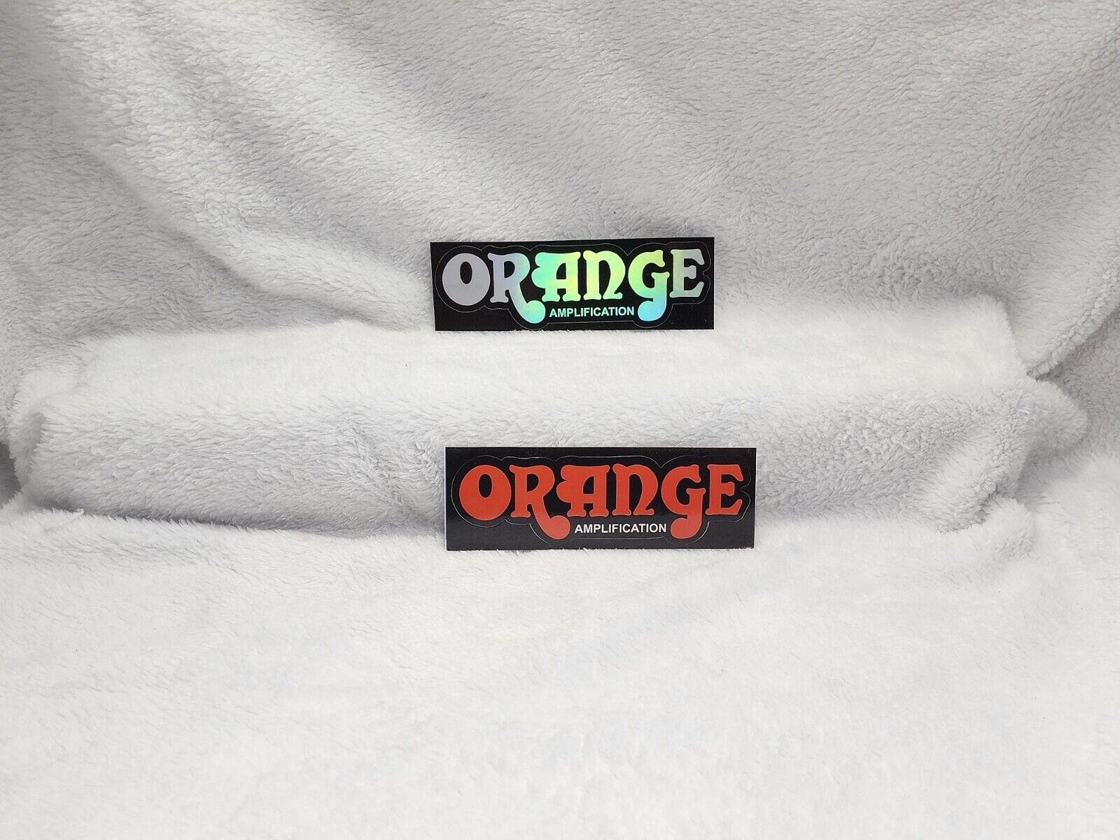 Orange Amplifiers 2 Sticker Set  Holographic